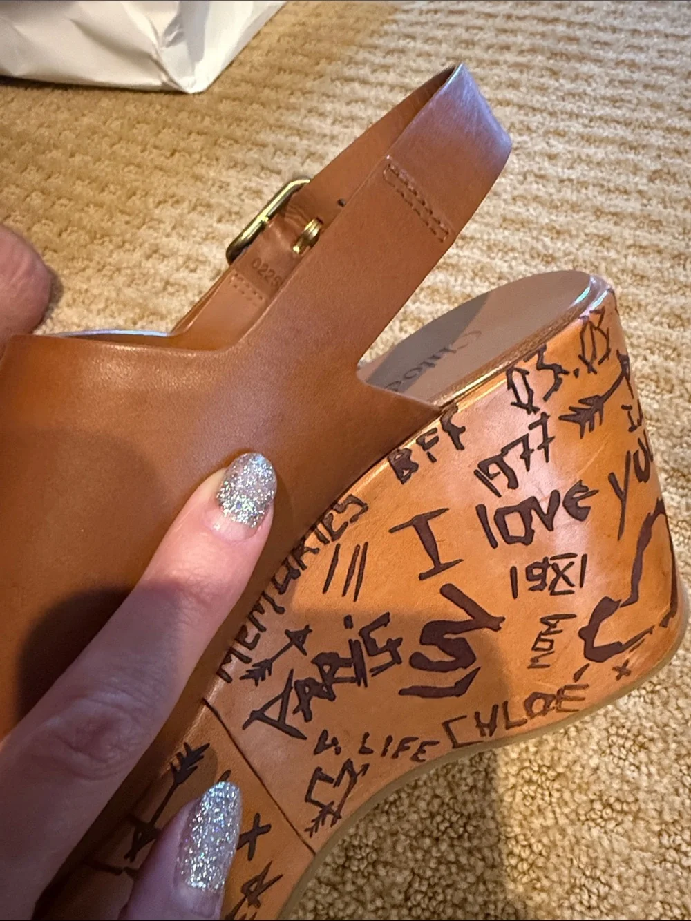 Chloe MAXIME WEDGE SANDAL